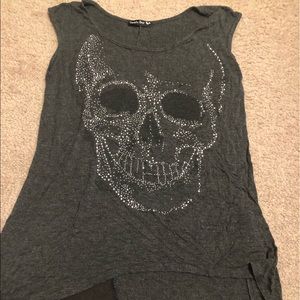Skull tank top